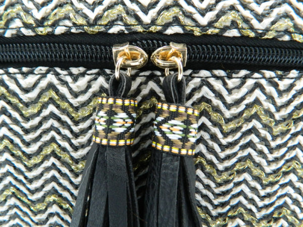 Παιδική τσάντα πλάτης Τ2004 Μαύρη με Χρυσό