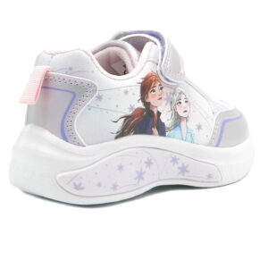 Disney Frozen D13071MC Δερμάτινο Αθλητικό με Φωτάκια Μωβ