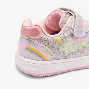 Conguitos COSH224057 Sneakers Ασημί με Φωτάκια