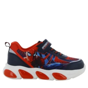 Spiderman SP013979 Αθλητικό με Φωτάκια Μπλε- Κόκκινο